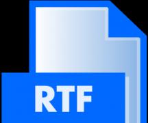 Чем открыть формат rtf - простые советы